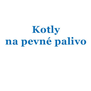 Kotly na pevné palivo