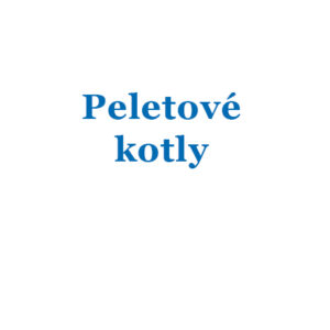 Peletové kotle