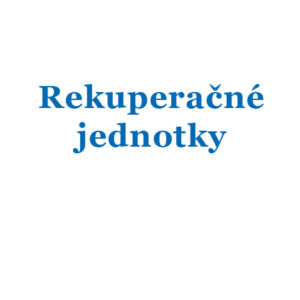 Rekuperačné jednotky